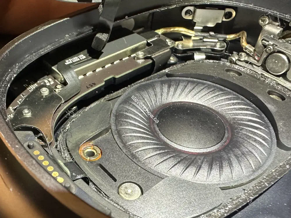 Step 2: Slowly peel the ribbon back to give more leeway to access the internals.