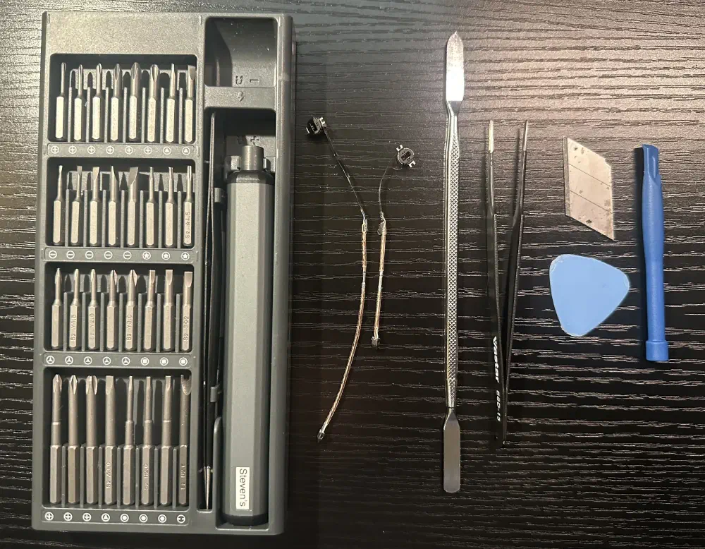 Tools required and a sim ejector!
